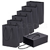 Rectangle Thickened Paper Gift Bags ABAG-WH0039-22B-1
