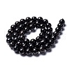 Natural Glaucophane Beads Strands G-M375-01B-4