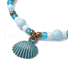 Alloy Charm Bracelets BJEW-JB11721-02-3