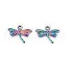 Rainbow Color Alloy Pendants PALLOY-N156-221-2
