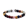 Assorted Stone Beads Bracelets BJEW-Q300-1