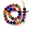 Transparent Glass Beads Strands GLAA-T025-01A-2