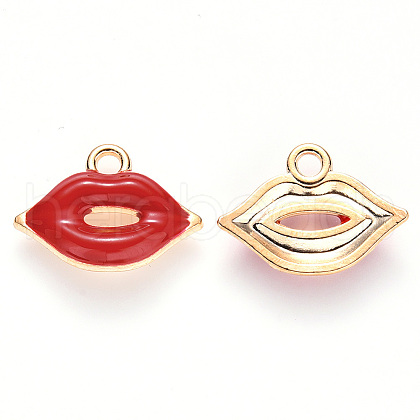 Alloy Enamel Pendants ENAM-S121-093-1