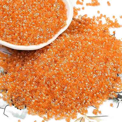 Electroplate Glass Seed Beads SEED-H003-10B-1