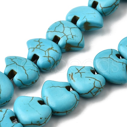 Synthetic Turquoise Bead Strands G-M150-27-01-1