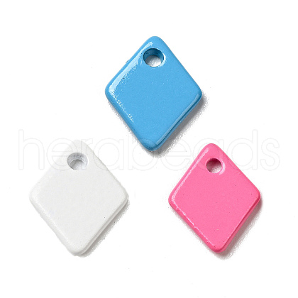 Spray Painted 201 Stainless Steel Charms STAS-G304-18-1