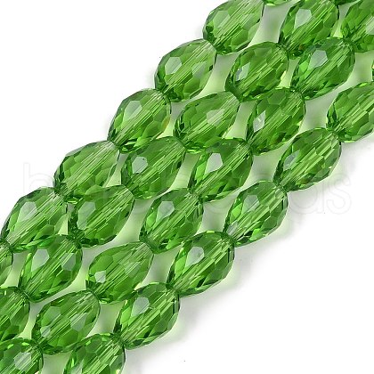 Transparent Glass Beads Strands EGLA-N013-T4mm-D14-1