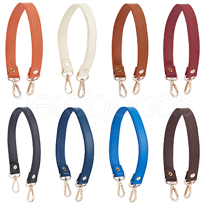 SUPERFINDINGS 8Pcs 8 Colors PU Leather Bag Strap DIY-FH0004-80-1