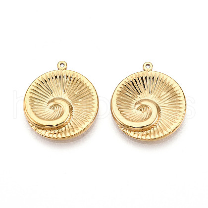 304 Stainless Steel Pendants STAS-N109-67G-1