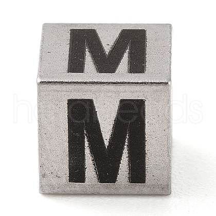 Tarnish Resistant 201 Stainless Steel European Beads STAS-M058-01M-P-1
