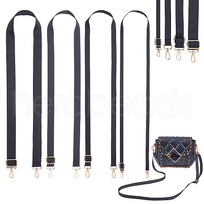 WADORN 4Pcs 4 Style Canvas Adjustable Bag Straps FIND-WR0009-22-1