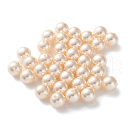 Plastic Imitation Pearl Beads FIND-M059-01D-02-1
