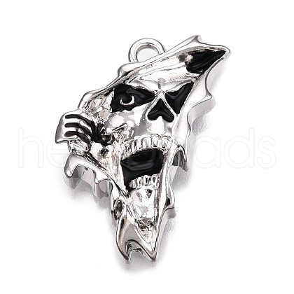 Halloween Alloy Enamel Pendants ENAM-N056-227P-1