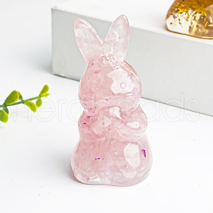 Resin Rabbit Display Decoration PW-WG47762-03-1