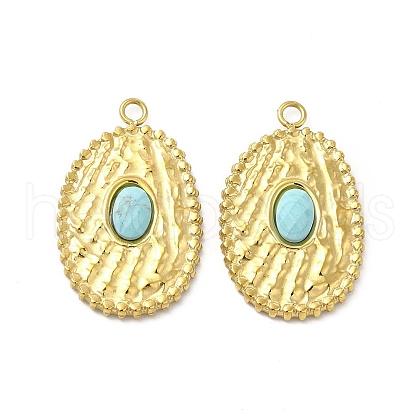 Natural Turquoise Pendants STAS-J401-VC696-1