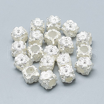 925 Sterling Silver European Beads STER-T002-43S-1