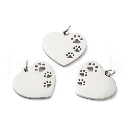 Non-Tarnish 304 Stainless Steel Pendants STAS-E152-01P-1