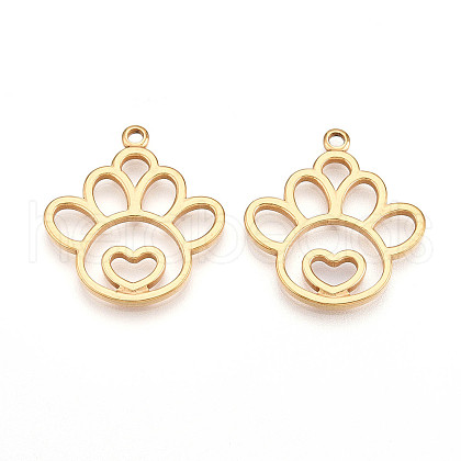 304 Stainless Steel Pendants STAS-N109-134G-1