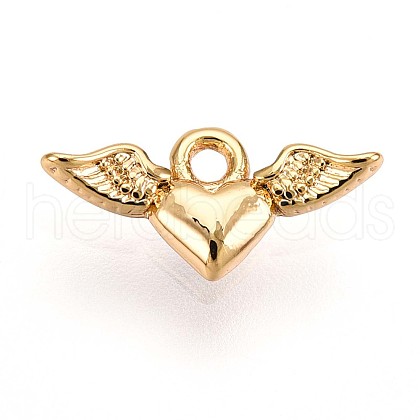 Brass Pendants KK-T075-17G-1