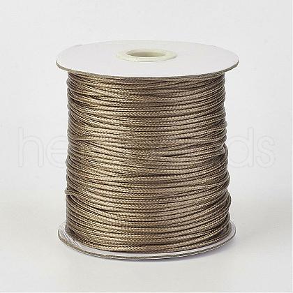 Eco-Friendly Korean Waxed Polyester Cord YC-P002-1mm-1121-1