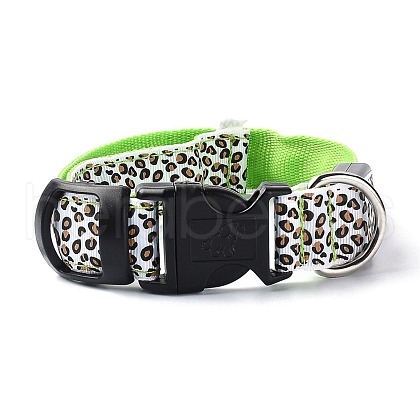 Adjustable Polyester LED Dog Collar MP-H001-A13-1