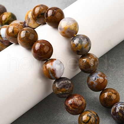 Natural African Opal Beads Strands G-S390-06-10mm-1