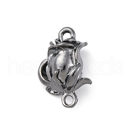 Rack Plating Alloy Connector Charms PALLOY-V002-06B-01-1