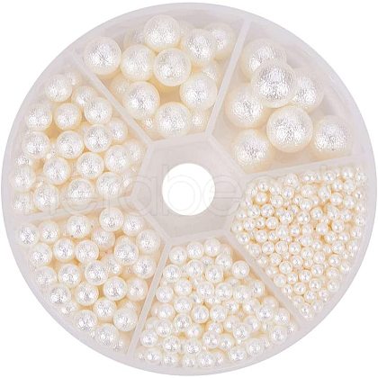 Imitation Pearl Acrylic Beads ACRP-PH0001-01-1