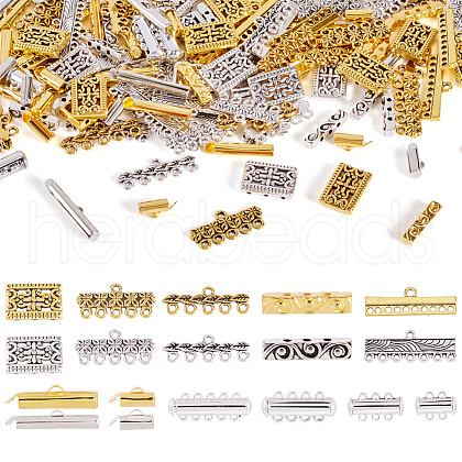 Brass Magnetic Slide Lock Clasps FIND-TA0001-10-1