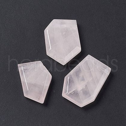 Natural Rose Quartz Pendants G-C002-01A-1