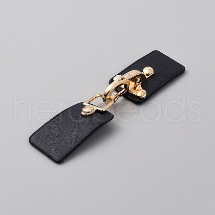Imitation Leather Toggle Buckle FIND-WH0137-27-1