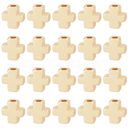 BENECREAT 50Pcs Alloy Beads TIBEP-BC0001-04-1
