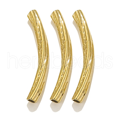 304 Stainless Steel Curved Tube Beads STAS-M071-03D-G-1