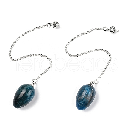 Natural Apatite Dowsing Pendulums G-B139-04P-03-1
