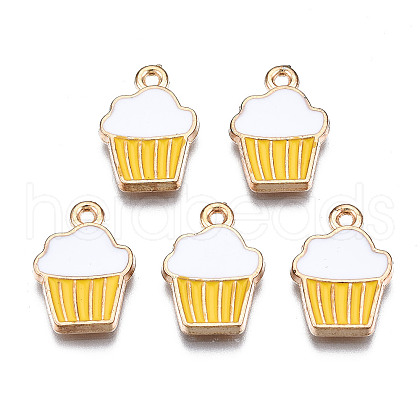 Alloy Enamel Pendants ENAM-S121-127K-1