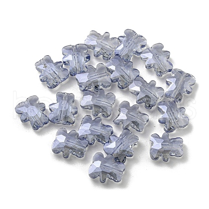 100Pcs Electroplate Glass Beads EGLA-P058-PL01-1