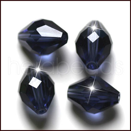 Imitation Austrian Crystal Beads SWAR-F054-13x10mm-20-1