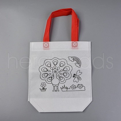 Eco-Friendly Reusable Bags ABAG-WH0017-05B-1