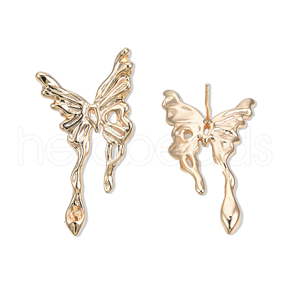 Brass Stud Earring Findings KK-N232-429LG-A-1