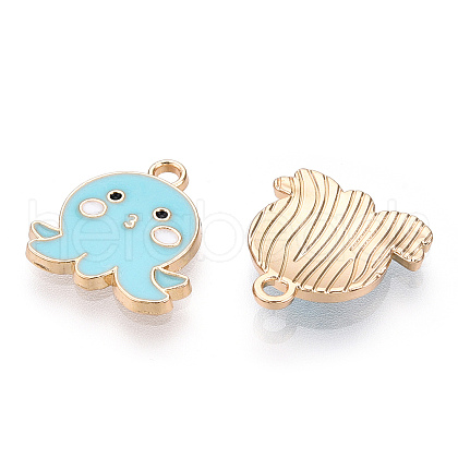 Eco-Friendly Zinc Alloy Pendants FIND-N048-63B-NR-1