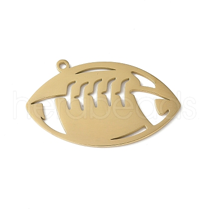 304 Stainless Steel Pendants STAS-E501-10G-1