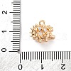Brass Micro Pave Cubic Zirconia Pendants KK-D288-04G-3