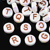 UV Plating Enamel Acrylic Beads PACR-N015-01E-1