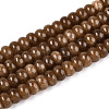 Dyed Natural White Jade Beads Strands G-T139-59A-04-4