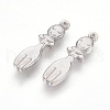 Tarnish Resistant 201 Stainless Steel Pendants STAS-O118-38P-2