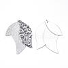 PU Leather Big Pendants FIND-T062-005F-2