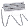 10M Polyester Wavy Fringe Trim Ribbon OCOR-WH0082-149-1