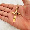 Hollow Out Cross Stainless Steel Pendant Necklaces for Men FS-WGAF8AC-03-1
