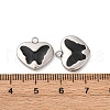 304 Stainless Steel Enamel Charms STAS-L022-008P-A-3