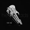 Brass Men's Tie Clips PW-WG71420-01-1